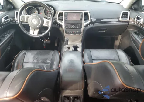 2013 Jeep Grand Cherokee Overland z USA, uszkodzony, nr VIN 1C4RJFCT0DC633230